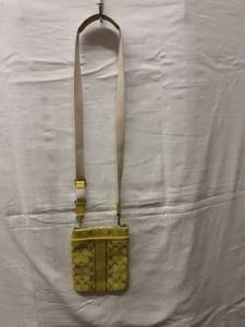 Coach Yellow Signature Cross Body