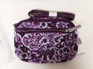 Vera Bradley (New With Tags) Iconic Little Crossbody-Lilac Paisley