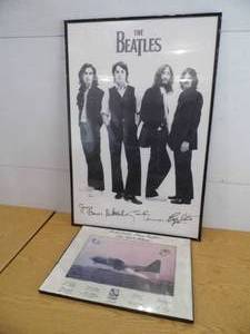 Beatles Poster - Blue Angels