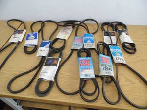 Assorted Automotive Belts