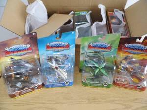 Case of Skylander Toys