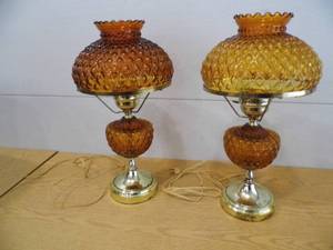 Pair Vintage Lamps