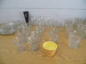 Coke Glasses - Ice Cream Dishes - Glassware