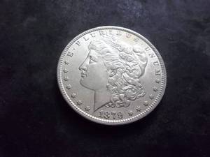 lot 6 image: 1879 O Morgan Silver Dollar