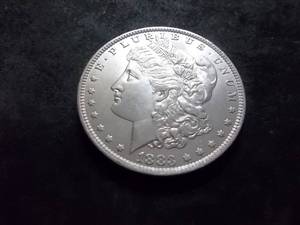 lot 12 image: 1883 O Morgan Silver Dollar