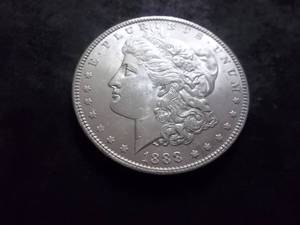 lot 19 image: 1888  Morgan Silver Dollar