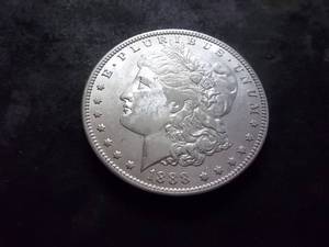lot 20 image: 1888 O Morgan Silver Dollar