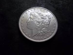 lot 22 image: 1889 Morgan Silver Dollar