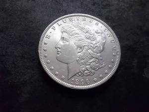lot 29 image: 1896 Morgan Silver Dollar