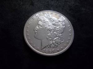 lot 30 image: 1897 Morgan Silver Dollar