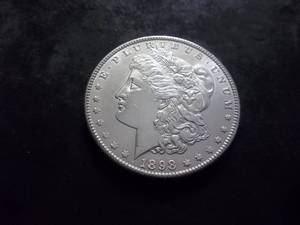 lot 31 image: 1898 Morgan Silver Dollar