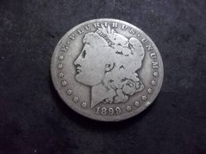lot 34 image: 1899 S Morgan Silver Dollar