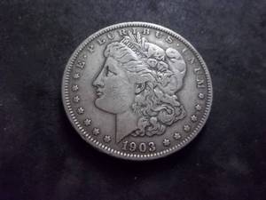 lot 38 image: 1903 Morgan Silver Dollar