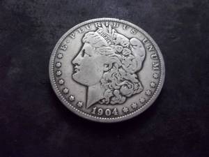 lot 39 image: 1904 Morgan Silver Dollar