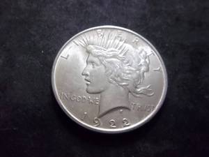 lot 44 image: 1922  Silver Peace Dollar