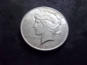 lot 50 image: 1926 D Silver Peace Dollar