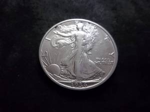lot 63 image: 1936 S Walker Half Dollar
