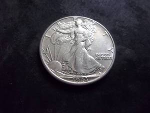 lot 72 image: 1943 Walker Half Dollar
