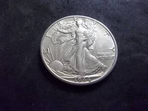 lot 75 image: 1944 D Walker Half Dollar
