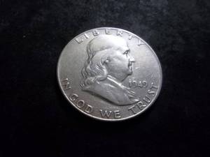lot 80 image: 1949 Franklin Half Dollar