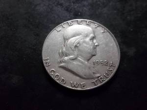lot 87 image: 1952 Franklin Half Dollar