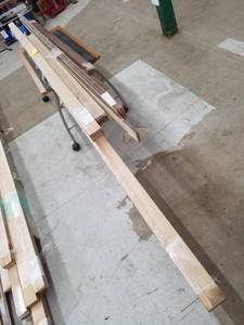 lot 18 image: Dark Oak Trim Boards
