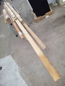 lot 24 image: Maple Pine Trim Boards