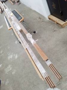 lot 25 image: Knotty Alder Trim Boards