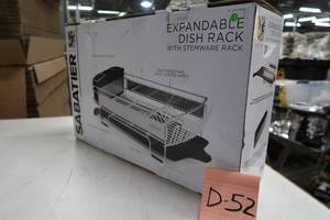 lot D52 image: SABATIER - Expandable Soft Wire Dish Rack