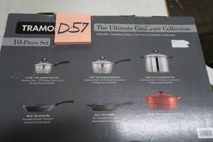lot D57 image: Tramontina 10-piece Ultimate Cookware Set