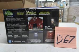 lot D67 image: HomeZone LED Motion Sensor Security Light 2,500 Lumen Output