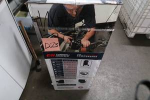 lot D73 image: Campbell Hausfeld DC200100 Portable Electric Air Compressor
