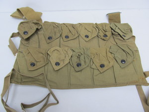 lot 24 image: Original WW1 Dated 1918 U.S. Ammo Belt