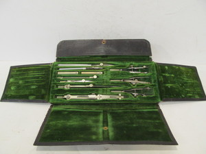 lot 172 image: Complete Vintage KUEFFEL & ESSER Drafting Tool Set