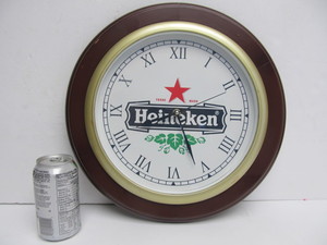 lot 129 image: Working HEINEKEN Advertising Beer Clock