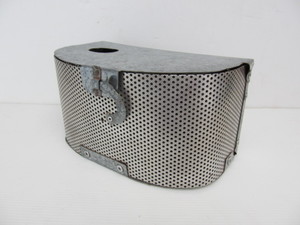 lot 230 image: Vintage 1950s-60s Home Made Sheet Metal Creel or Bait Box