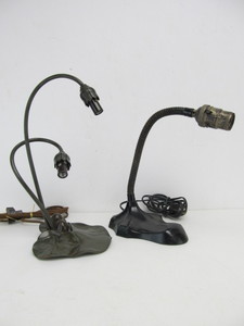 lot 234 image: 2 Vintage Desk Lamps