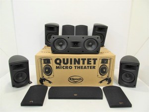 lot 242 image: KLIPSCH Quintet Stereo Surround Sound Home Theater Sound System