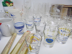 lot 317 image: Large Lot of Vintage Airline Advertising & Memorabilia