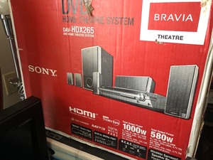lot 331 image: SONY Bravia Complete DVD Home Theater System & TV