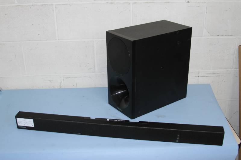 samsung bluetooth soundbar with wireless subwoofer
