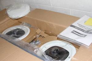 lot 31 image: Community Cloud 6 High Performance In Ceiling Pro Audio Speakers - Pair - Unused in Original Box
