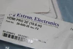 lot 59 image: New Extron Electronics 26-650-35 Pro HDMI Cable - 35 Long