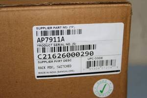 lot 66 image: APC Switched Rack Power Distribution Unit PDU w Remote Outlet Control - Quantity 2