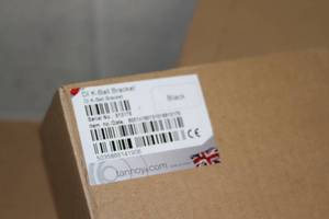 lot 72 image: Lot of 12 NEW Tannoy DI-Series K-Ball Speaker  Audio Wall Brackets - in Boxes