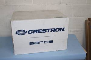 lot 73 image: Lot of 4 NEW Crestron Saros SR6T-B-T 6.5 2-Way IndoorOutdoor Pro Audio Speakers