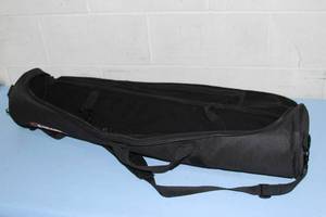 lot 79 image: Long Tubular Nylon Zippered Protective Travel  Storage Case w Shoulder Strap