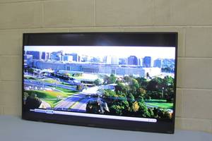 lot 42 image: Sharp Roku 50 1080p HD LCD Display - Wireless Smart LED TV  Television  Monitor  Display