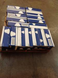 PALLETS OF 27 CASES OF Commercial Electric 4 in. Chrome Recessed Reflector Trim New (6 Pccase ) New