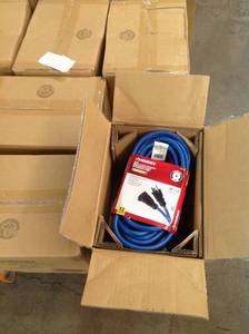 PALLET OF 13 CASES Husky 748-123025HC4 Garden Home Tools Cold Weather 0 Extension Cord NEW RETAIL $ 1300